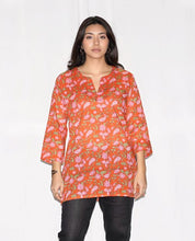 Load image into Gallery viewer, Cotton Tunic-Coral