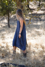 Load image into Gallery viewer, Anita Linen Sleeveless Dress Mustard