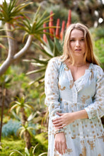 Load image into Gallery viewer, Pamo Tiered Maxi Dress Mint