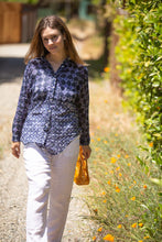 Load image into Gallery viewer, Blair Button Down Brown Top