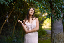 Load image into Gallery viewer, Kiko Linen Slip Dress Lt. Blue