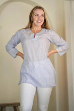 Load image into Gallery viewer, Presley Tunic Lavender Blue
