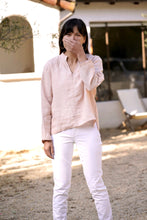 Load image into Gallery viewer, French Knot Linen Top Blush