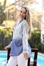 Load image into Gallery viewer, Jovie Ombre Cotton Tunic Top