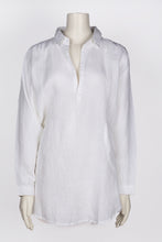 Load image into Gallery viewer, Jovie Linen Tunic w/ Emb. Details