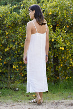 Load image into Gallery viewer, Kiko Linen Slip Dress Lt. Blue