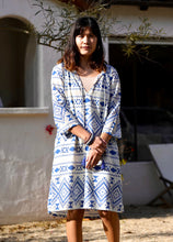 Load image into Gallery viewer, Phoebe Dress Blue