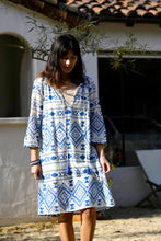 Load image into Gallery viewer, Phoebe Dress Blue