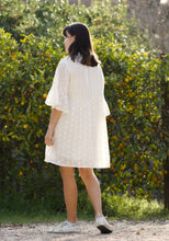 Load image into Gallery viewer, Kat Cotton Dress Navy