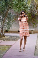 Load image into Gallery viewer, Phoebe Dress Coral