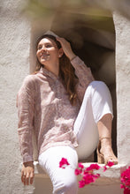Load image into Gallery viewer, Blair Button Down Brown Top