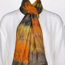 Load image into Gallery viewer, Hand Dyed Silk Scarf TYD01-NS