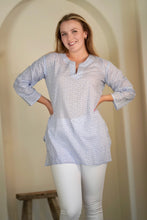 Load image into Gallery viewer, Presley Tunic Lavender Blue