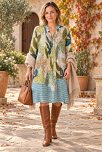 Load image into Gallery viewer, Laurel Botanical Tunic Dress
