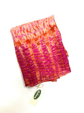 Load image into Gallery viewer, Shibori Silk Scarf-Red
