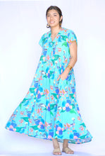 Load image into Gallery viewer, Amaryllis Maxi Dress - TURQUOISE

