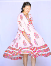 Load image into Gallery viewer, Mylah Midi Dress - White-Orange
