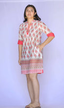 Load image into Gallery viewer, Amelia Dress - Beige/red

