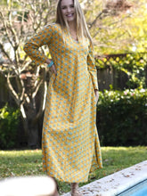 Load image into Gallery viewer, Calypso Dress Mustard
