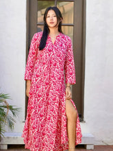 Load image into Gallery viewer, Calypso Aurora Dress Berry
