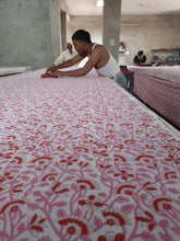 Load image into Gallery viewer, Raya Block Printed Mini Dress- Pink
