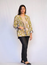 Load image into Gallery viewer, Reversible Cotton Jacket-Lt. Green and Black
