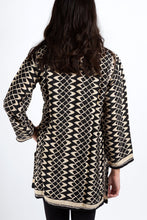 Load image into Gallery viewer, KDC Emb. Tunic Black Beige
