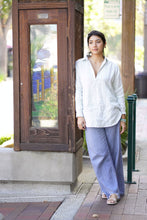 Load image into Gallery viewer, Jovie Linen Tunic Sky Blue 
