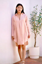 Load image into Gallery viewer, Simone Linen Dress Blush
