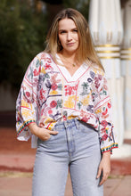 Load image into Gallery viewer, Penelope Embroidered Blouse
