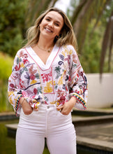 Load image into Gallery viewer, Penelope Embroidered Blouse
