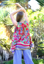 Load image into Gallery viewer, Alani Tunic Top Red Multi 
