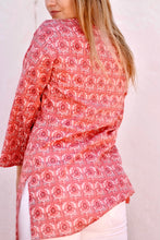 Load image into Gallery viewer, Clio Cotton Tunic Pink Multi
