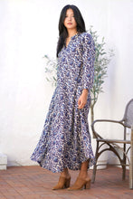 Load image into Gallery viewer, Calypso Aurora Dress Navy
