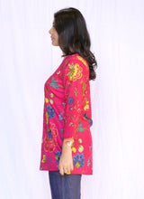 Load image into Gallery viewer, Cotton Tunic-Fuschia
