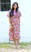 Load image into Gallery viewer, Tallulah Floral Print Dress Pink
