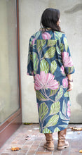 Load image into Gallery viewer, Talina Floral Print Dress Green Pink
