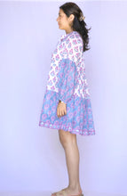Load image into Gallery viewer, Tate Balloon Sleeve Short Dress
