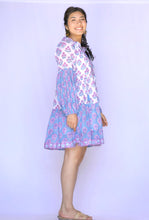Load image into Gallery viewer, Tate Balloon Sleeve Short Dress
