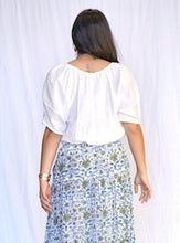 Load image into Gallery viewer, Celine Puff Sleeve Cotton Top
