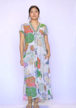 Load image into Gallery viewer, Amaryllis Maxi Dress Green Beige 
