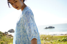 Load image into Gallery viewer, Skye Dress Hand Block Printed Lt. Blue
