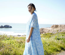 Load image into Gallery viewer, Skye Dress Hand Block Printed Lt. Blue
