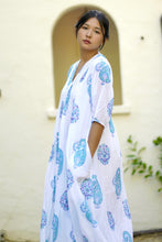 Load image into Gallery viewer, Skye Dress White Blue

