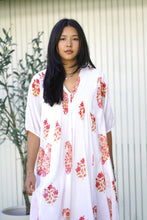 Load image into Gallery viewer, Skye Dress White Red 
