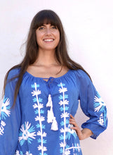 Load image into Gallery viewer, Elana Mini Dress Blue
