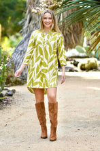 Load image into Gallery viewer, Bailey Tunic Dress Olive Beige
