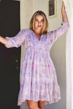 Load image into Gallery viewer, Riley Bib Dress Dusty Pink
