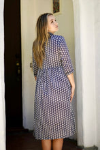 Load image into Gallery viewer, Amani Dress Geometric Black
