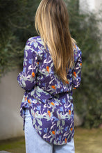 Load image into Gallery viewer, Anoushka Printed Top Navy Floral
